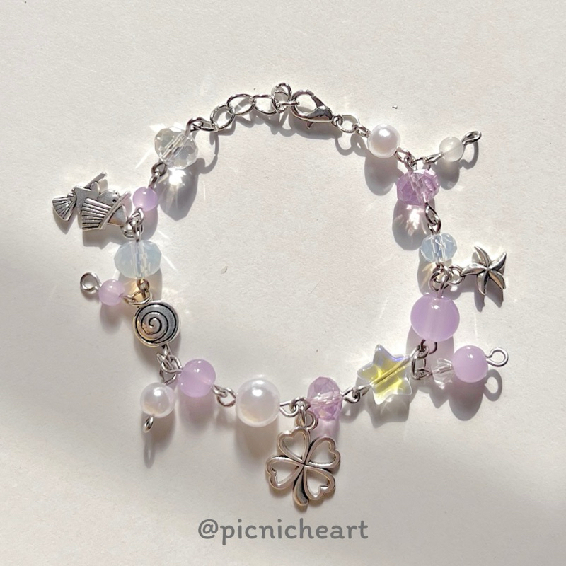| Picnic Heart |  Crystal Rainbow Bracelet 2 🧸🧴🌸🚪🧴