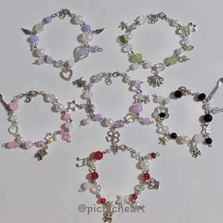 | Picnic Heart | Crystal Rainbow Bracelet 2 🧸🧴🌸🚪🧴