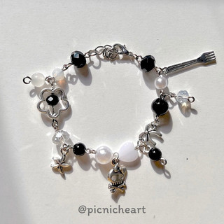 | Picnic Heart | [ VER 2 ] Crystal Rainbow Bracelet 2 🧸🧴🌸🚪🧴 ( vòng tay pha lê đá 2 )