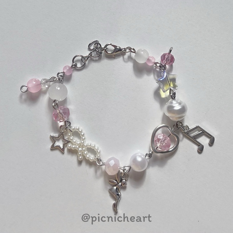 | Picnic Heart | FAIRY KITTY BRACELET 🧚🏼‍♀️🎀🧴🌷🕊️
