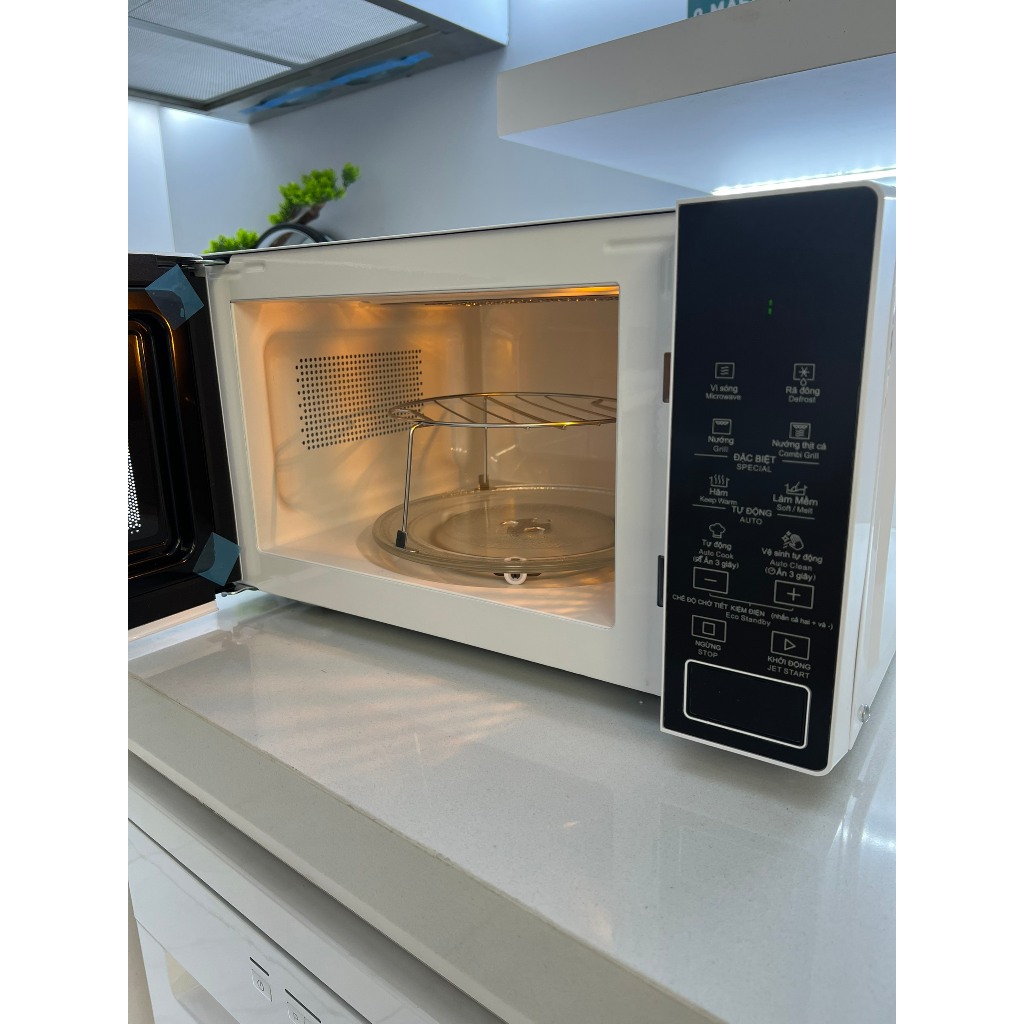 Lò vi sóng WhirlPool 20L cơ không nướng MS2003WV / Lò vi sóng WhirlPool 20L điện tử có nướng MWP203WV