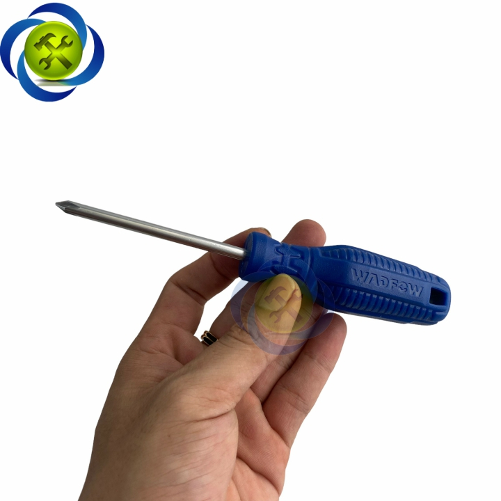 Tua vít bake cán nhựa xanh PH1x75mm Wadfow WSD4913