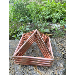 Kim Tự Tháp đồng đỏ 10cm