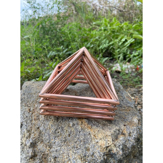 Kim Tự Tháp đồng đỏ 10cm