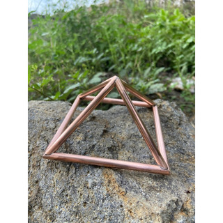 Kim Tự Tháp đồng đỏ 10cm