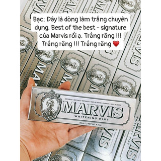[Hàng công ty nhập khẩu] Kem đánh răng MARVIS các màu