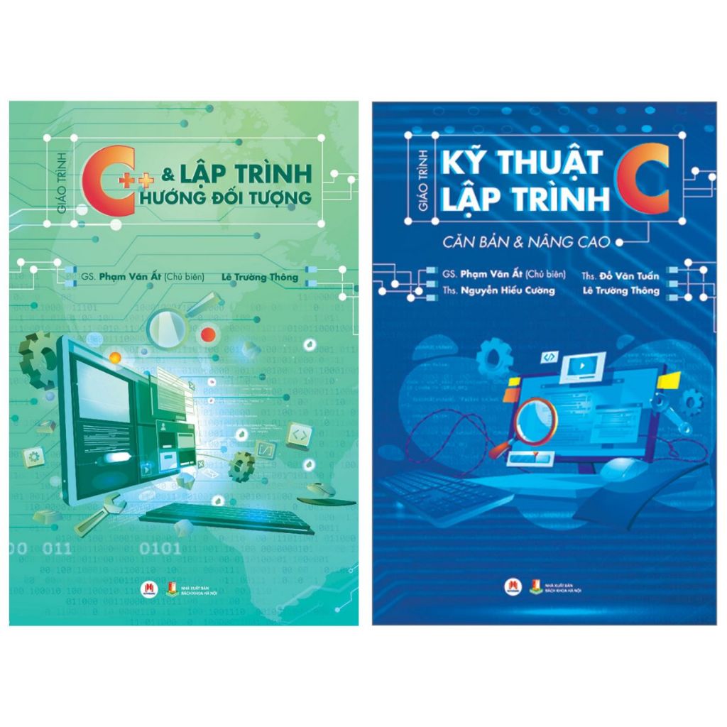 Sách - Combo Giáo Trình Kỹ Thuật Lập Trình C Căn Bản Và Nâng Cao + Giáo Trình C++ Và Lập Trình Hướng Đối Tượng (2 quyển)