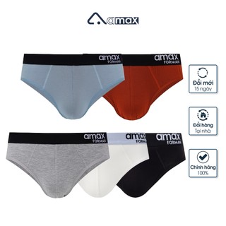 Quần lót tam giác nam vải sợi tre, mềm, mát,kháng khuẩn Amax
