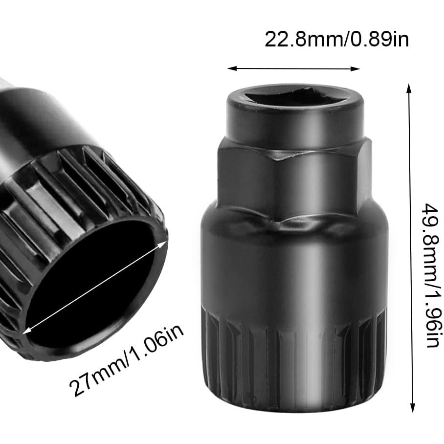 Vam tháo trục giữa xe đạp -cảo trục giữa cốt bông Kiotool 20 răng