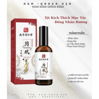Thảo dược kích thích mọc tóc đồng nhân đường dạng xịt 100ml