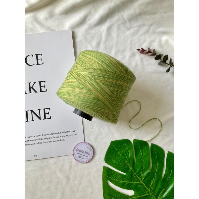Yarn - Sợi Cotton Silk Loang - Sợi Cotton Lụa Loang | Sợi chập  | Terri Store