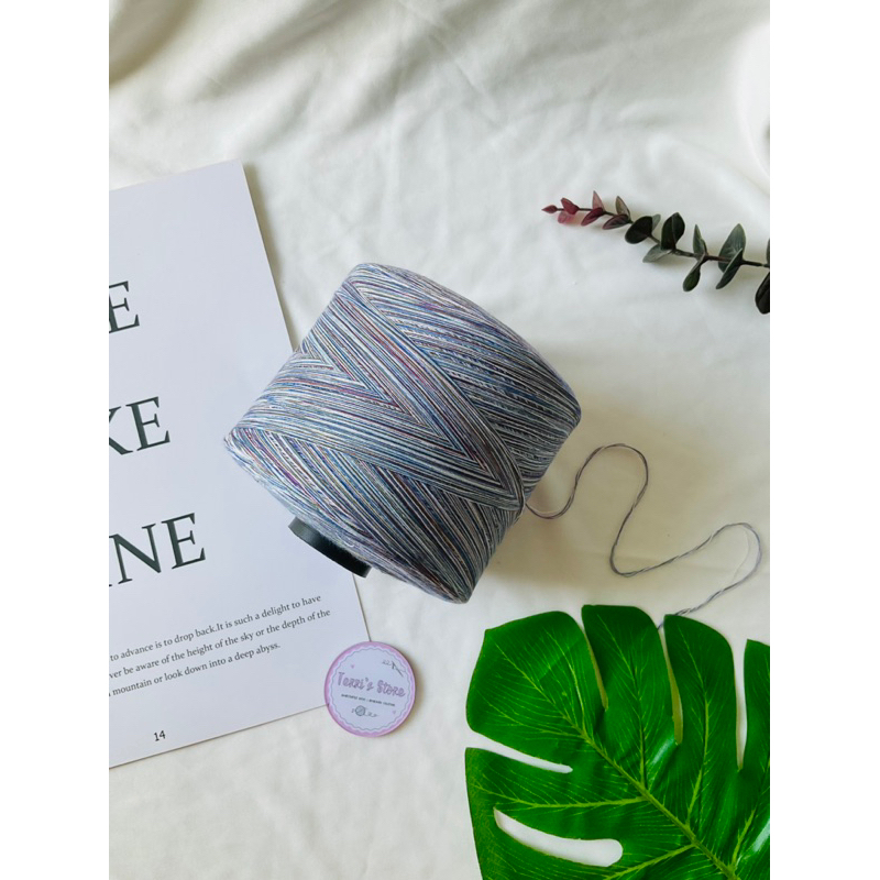 Yarn - Sợi Cotton Silk Loang - Sợi Cotton Lụa Loang | Sợi chập  | Terri Store
