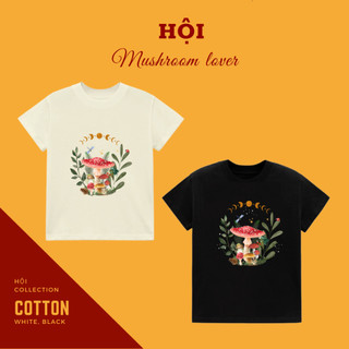 Áo Thun Babytee Cotton 100% In Hình Nấm Vui Noel 