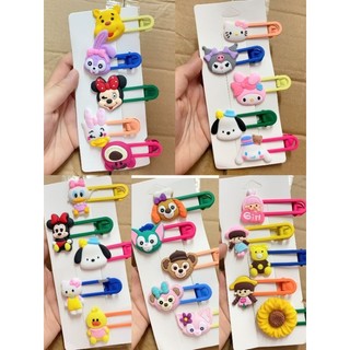 kẹp tóc cho bé set 5 cái