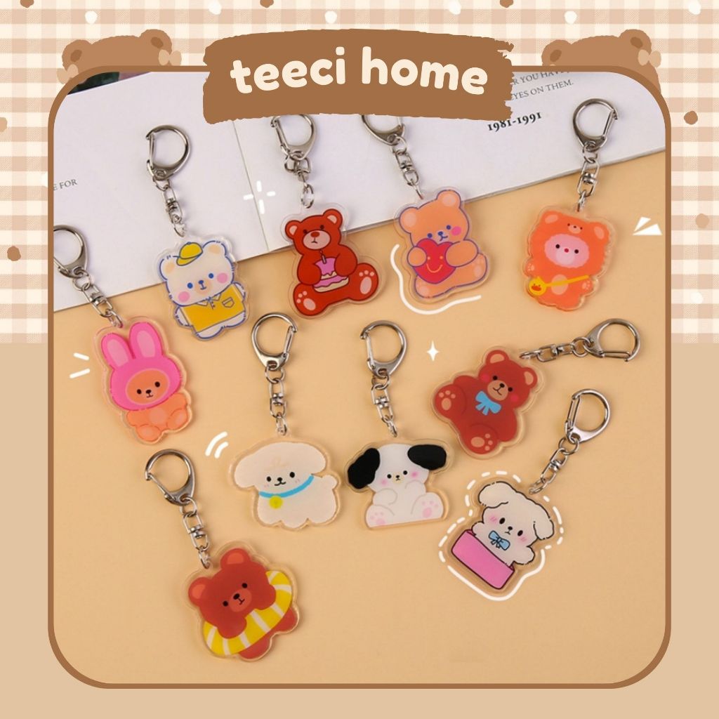 Móc Treo Chìa Khóa Móc Cài Balo Phụ Kiện Sticker Túi Xách Móc Khóa Kim Loại Hình Universe Boing C015