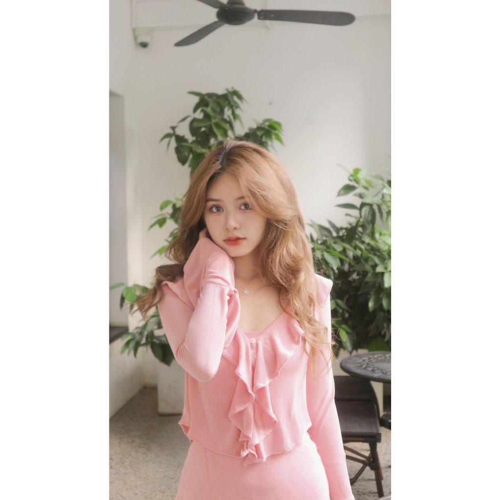 Đầm body quyến rũ Viibodysuit, Đầm boy trễ vai sexy tay loe , set bán lẻ | ADELA DRESS | Secodee