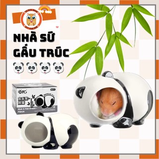 Nhà sứ gấu trúc cho hamster (CÓ 2 SIZE)
