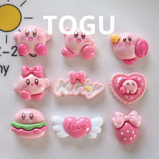 Jibbitz crocs hồng TOGU charm nổi jibbitz charm gắn dép TOGU charm jibbitz sticker nổi sticker crocs dán sticker nổ
