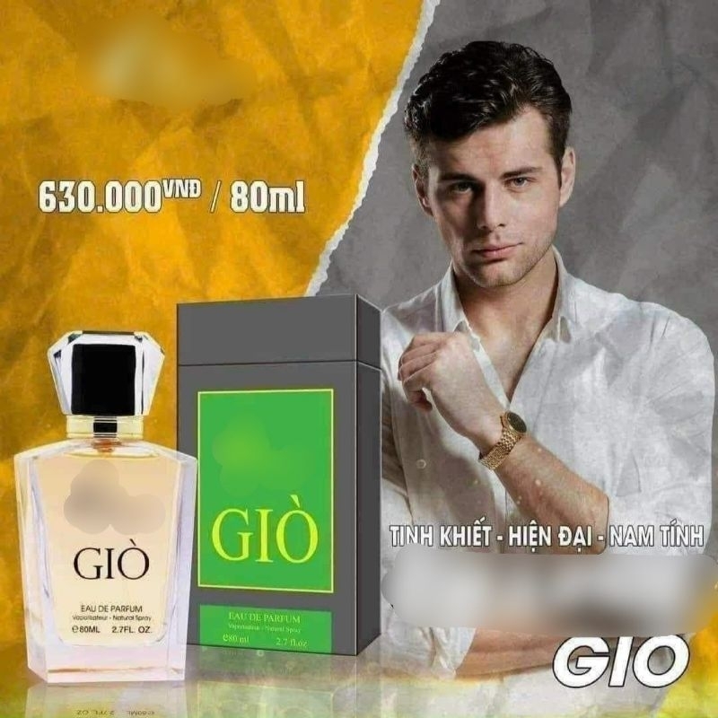 Nước hoa Giò 80ml sỉ zalo 16x