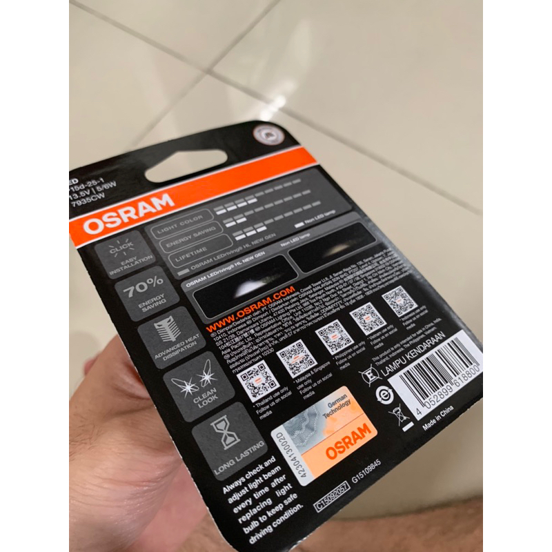 Bóng Đèn Pha Led Osram T19 Chính Hãng Ab Thái Dream Wave Future