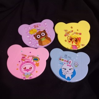Gương soi kèm lược bỏ bóp (Kt: 8×9.5cm)