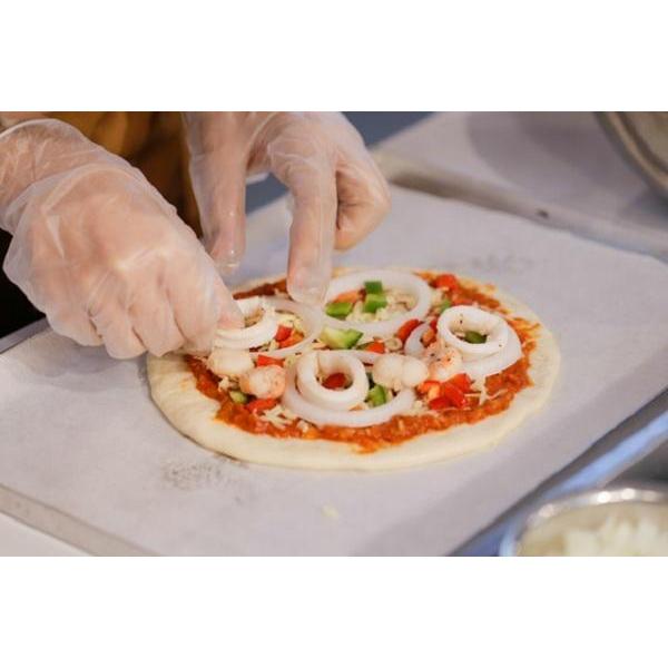 COMBO 5 đế bánh pizza kèm lá thơm size 22cm làm bánh đồng xu, phô mai que tiện lợi