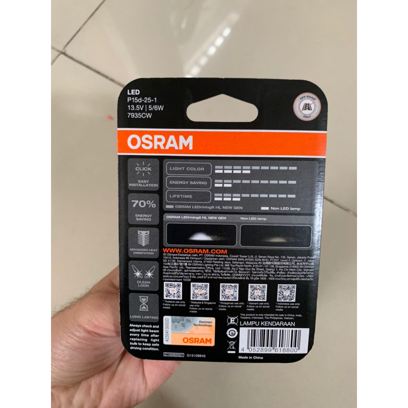 Bóng Đèn Pha Led Osram T19 Chính Hãng Ab Thái Dream Wave Future