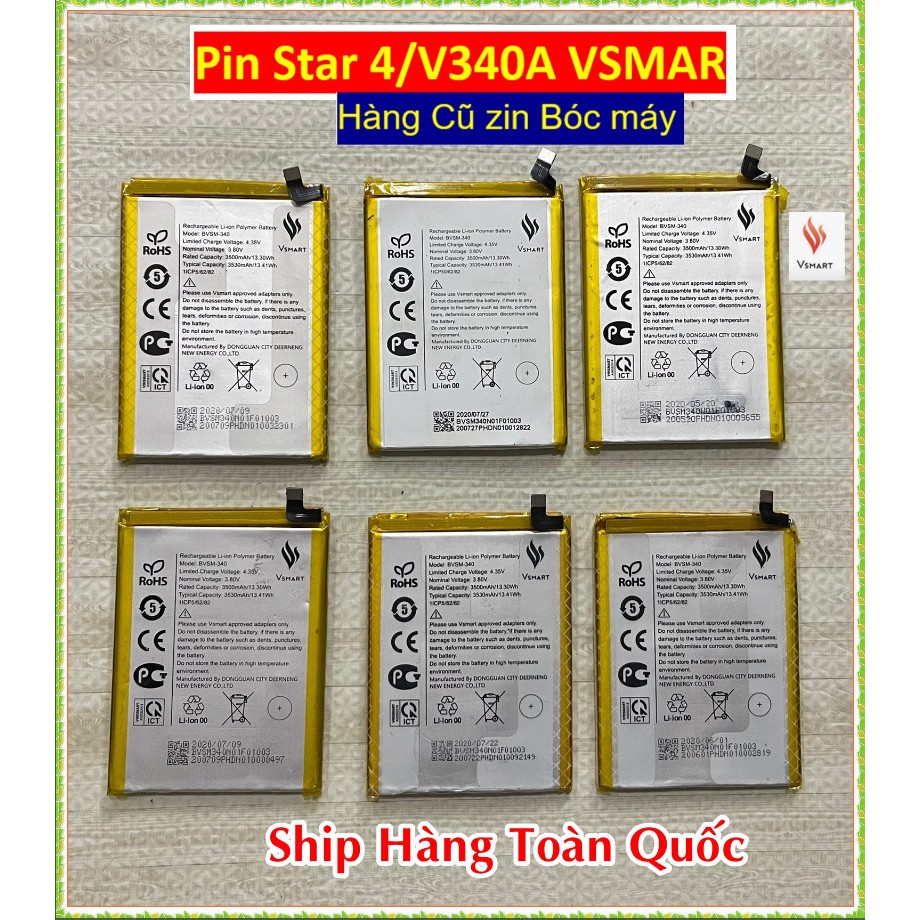Pin V340/Star 4 VSMART