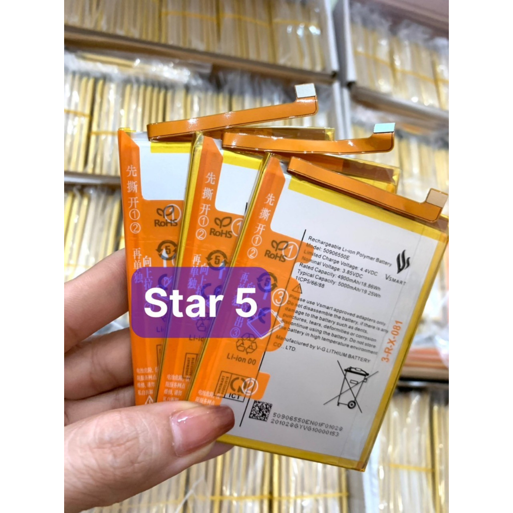 Pin Star 5 VSMART mới