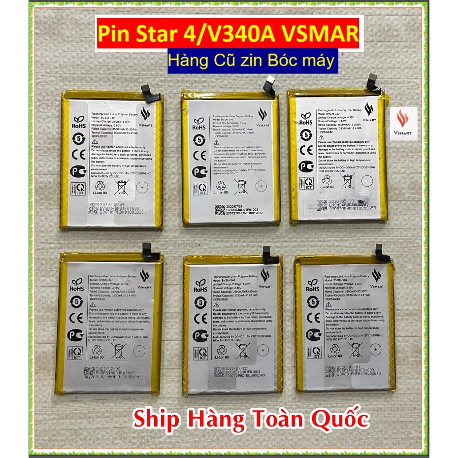 Pin V340/Star 4 VSMART