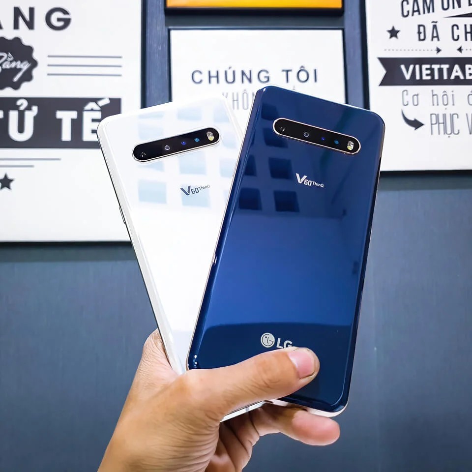 Điện thoại LG V60 ThinQ Hỗ trợ 5G bản 128GB chính hãng, zin mới 100%