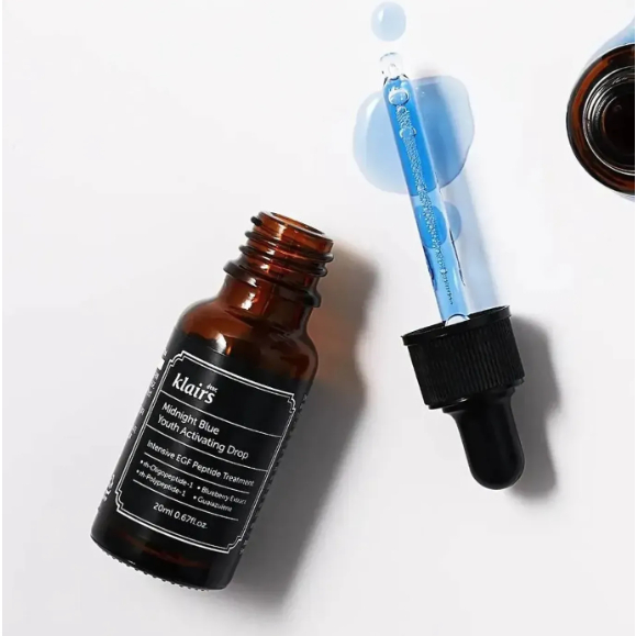 Tinh Chất Dưỡng Phục Hồi Da Ban Đêm Klairs Midnight Blue Youth Activating Drop