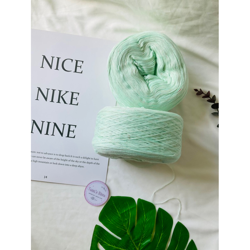 Yarn - Sợi Cotton Đài Nhũ Xà Cừ  - Dùng sản phẩm mùa hè - Sợi chập - Sợi siêu mền, nhẹ và mát (Terri Store
