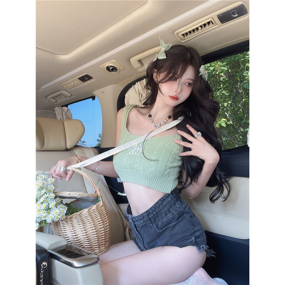 Áo Croptop, Áo 2 Dây Croptop Ba Lỗ Ôm Body Nhiều Màu, Chất Vải Dầy Dặn Thời Trang Quảng Châu Cho Nữ - Tiệm Mây