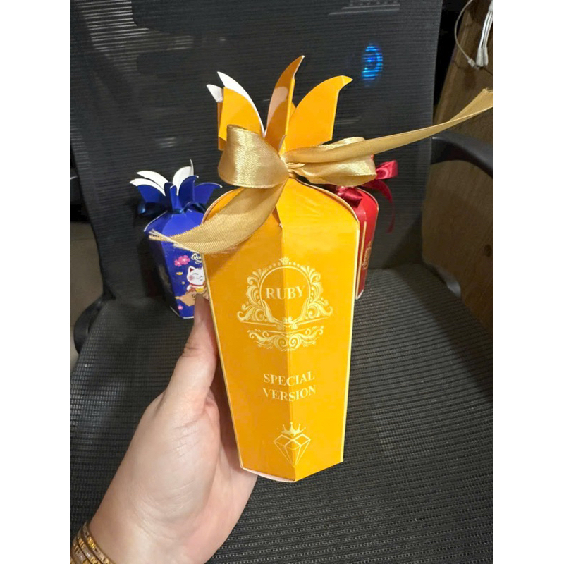 Vỏ kẹo nơ một đầu trang trí quà Tết