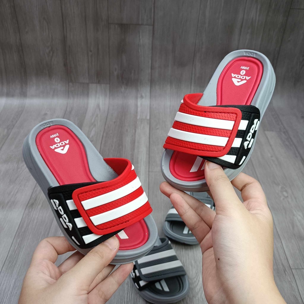 Dép thái lan bé trai, dép adda bé trai đi êm bền có họa tiết kẻ mới  đi êm mềm nhẹ năm 2023