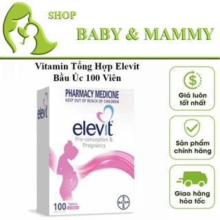 Vitamin Tổng Hợp Elevit Bầu Úc 100 Viên
