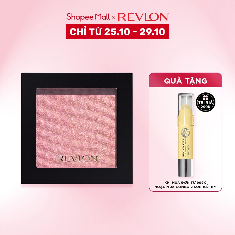 Phấn má hồng siêu mịn Revlon Powder Blush 5g - Màu 020 Rose Ravissant