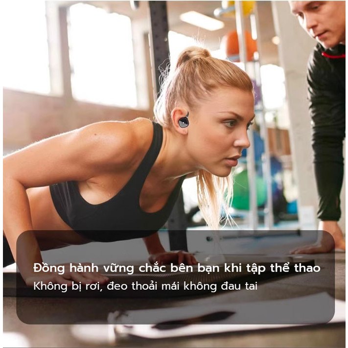 Tai nghe thể thao móc tai xoay 180 dung lượng pin lớn Y1