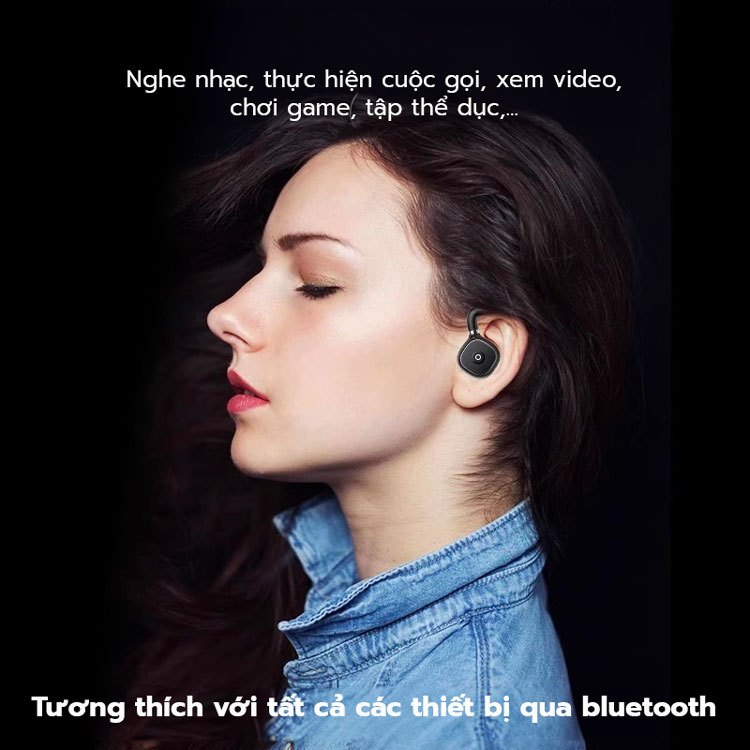 Tai nghe thể thao móc tai xoay 180 dung lượng pin lớn Y1