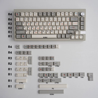 Keycap Retro Greece | Cherry Profile | PBT Dye-sub | DoubleT Store