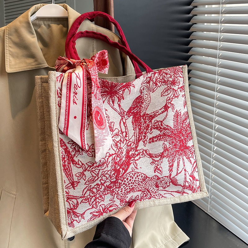 Túi vải canvas cỡ lớn, túi tote du lịch, dạo phố thời trang, tiện dụng