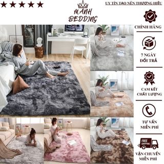 Thảm Lông Loang Trải Sàn Lông Dầy Hàng Đẹp 2021( kích Thước 1m6x2m)