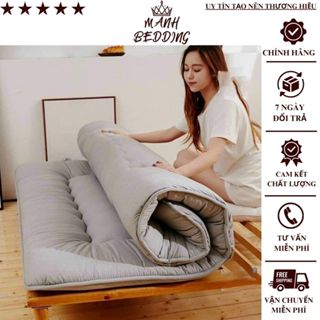 Nệm Topper Đệm Bông Trải Giường trải sàn cao cấp,1m2,1m6x2m,1m8x2m,dày 5cm