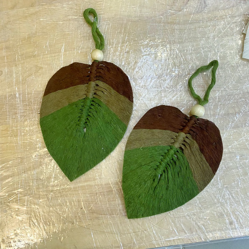 Lá Macrame trang trí thủ công, quà tặng