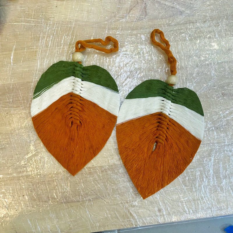 Lá Macrame trang trí thủ công, quà tặng