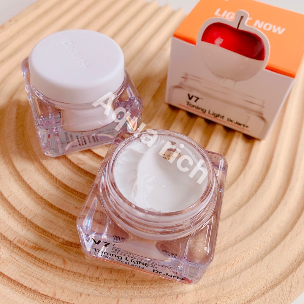 [Mẫu Mới] Kem Mặt V7 Toning Light Dr.Jart+ Mini Size 15ml - Kem Mặt V7 Pink Toning Dr.Jart Full size 50ml