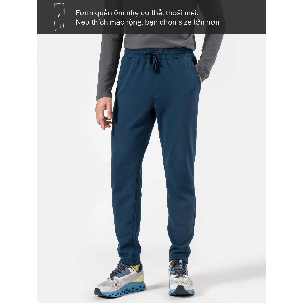 Quần nỉ Jogger Essential chống nhăn, siêu thấm hút - Thương hiệu Coolmate