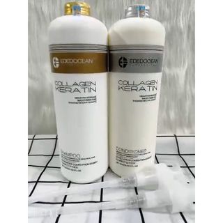 Dầu gội xả edocean plus collagen keratin 500ml - 1000ml