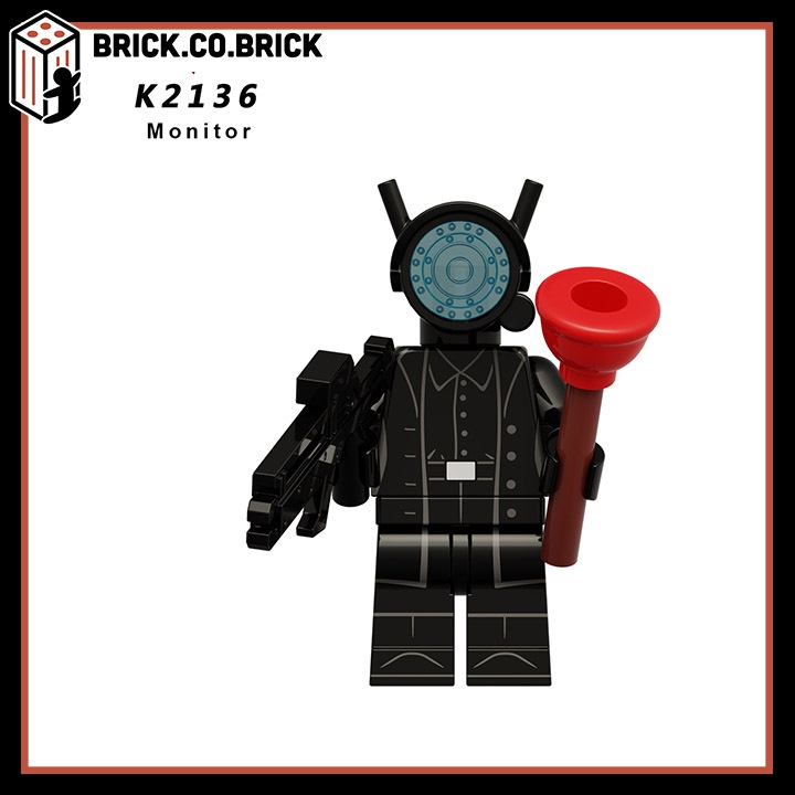 Skibidi Toilet Mô hình Lắp ráp Nhân vật  Nhà Vệ Sinh Người Đồ chơi  Series Âm Thanh Người Truyền Hình Người Màn Hình